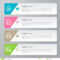 Set Of Infographics Template. Vector Illustrator Stock Within Infographic Illustrator Template