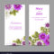 Set Of Wedding Invitation Cards Design Throughout Invitation Cards Templates For Marriage