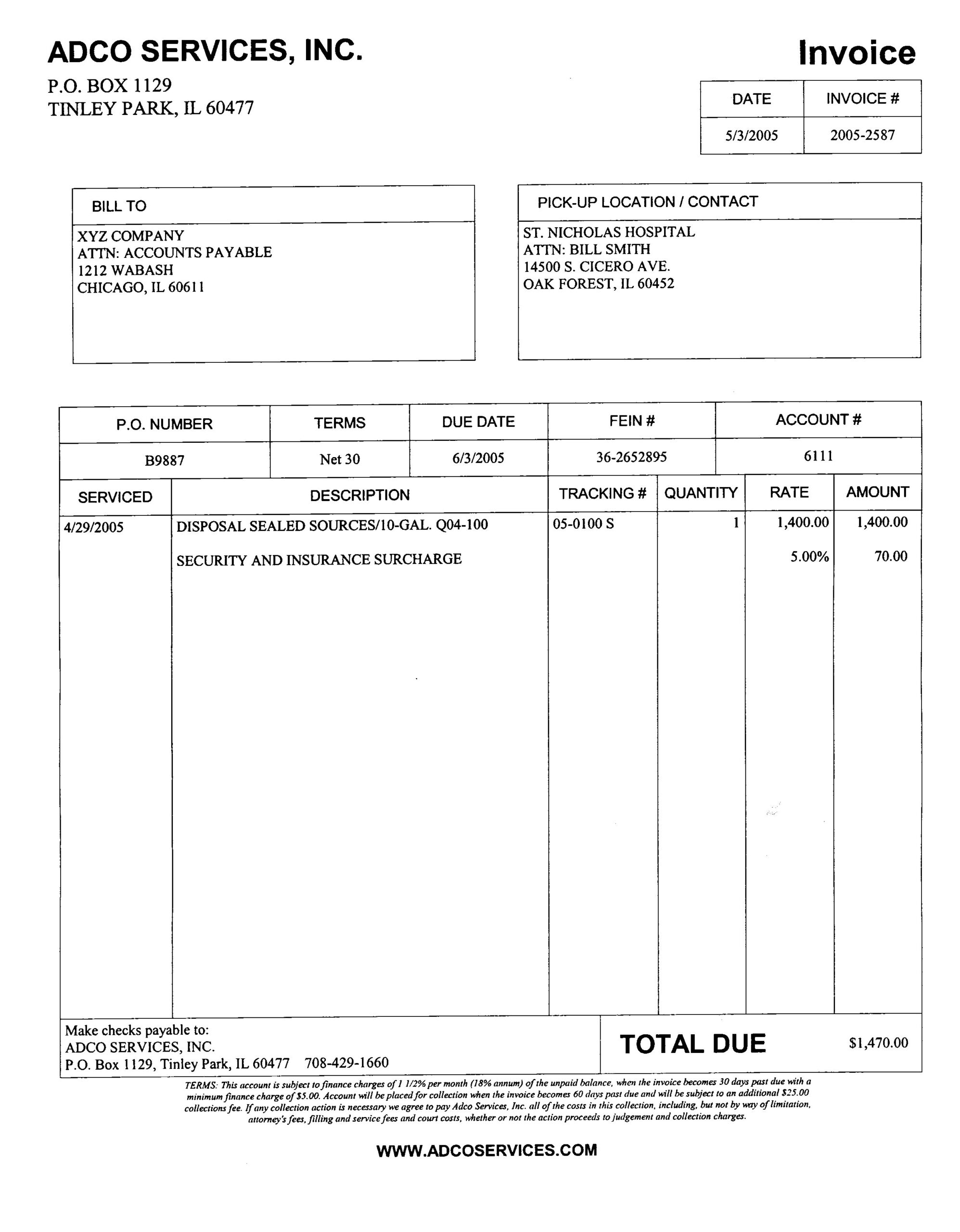 Simple Inventory Invoice Software | Free Resume Templates Intended For Net 30 Invoice Template