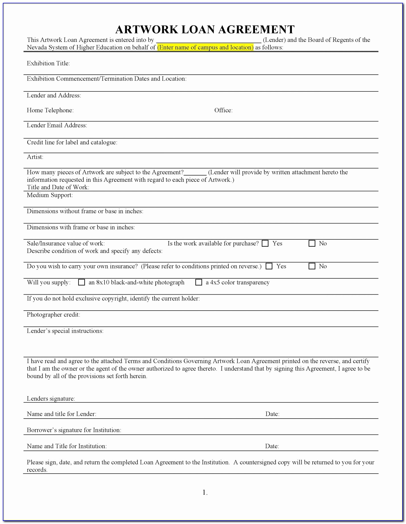Simple Investment Contract Template Unique Sample Artist In Master Services Agreement Template