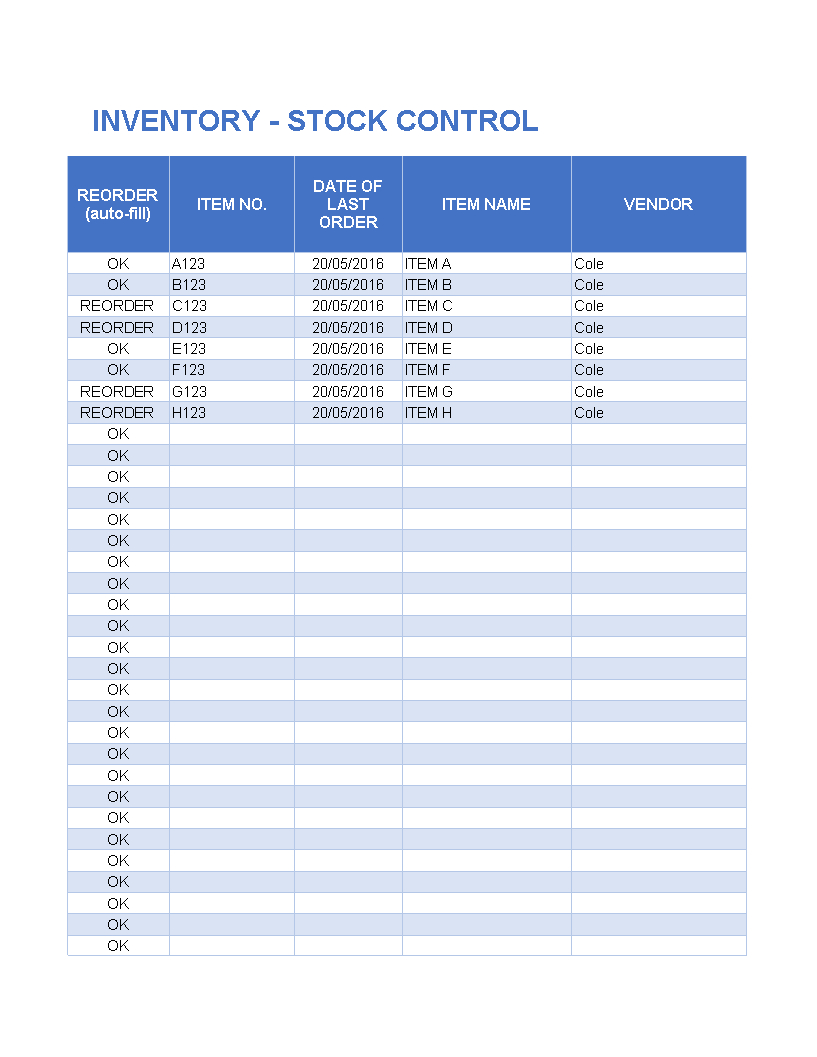 Small Business Inventory List | Templates At In Insurance Inventory List Template