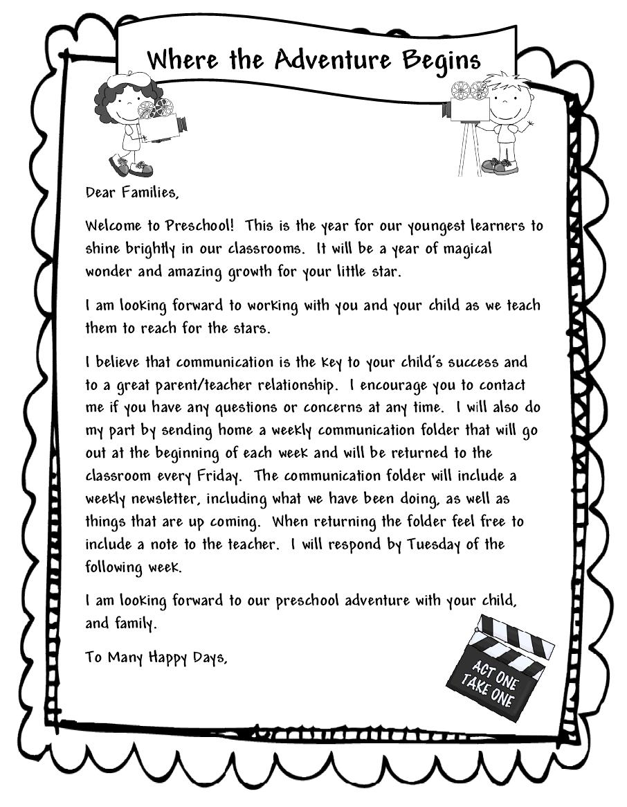Teacher To Parents Letter – Colona.rsd7 For Letter To Parents Template From Teachers