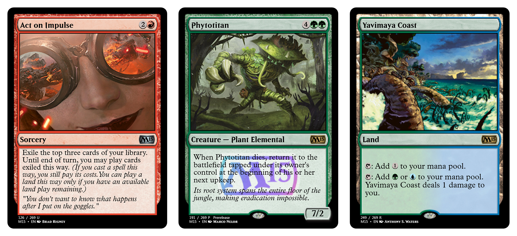 Technically Speaking: Bringing Magic 2015 Online | Magic Inside Magic The Gathering Card Template