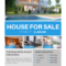 The Best Real Estate Flyer For All Realty Companies Regarding House For Sale Flyer Template