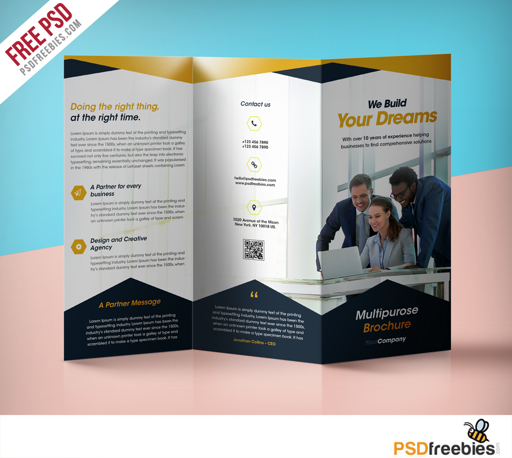 Three Fold Brochure – Colona.rsd7 With Regard To Healthcare Brochure Templates Free Download
