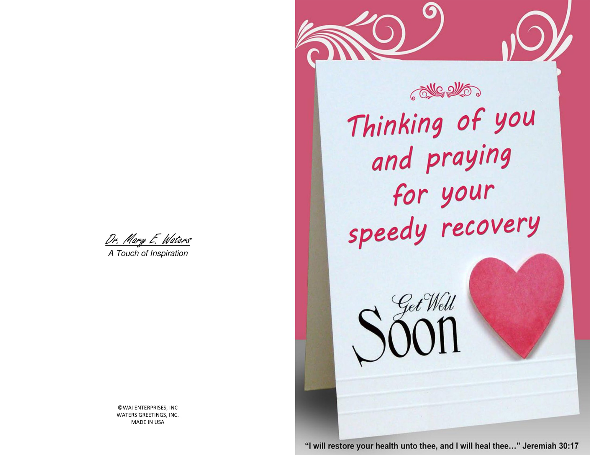 Three Printable Get Well Cards – Blank Inside, 5.5 X 8.5 And Within Get Well Soon Card Template