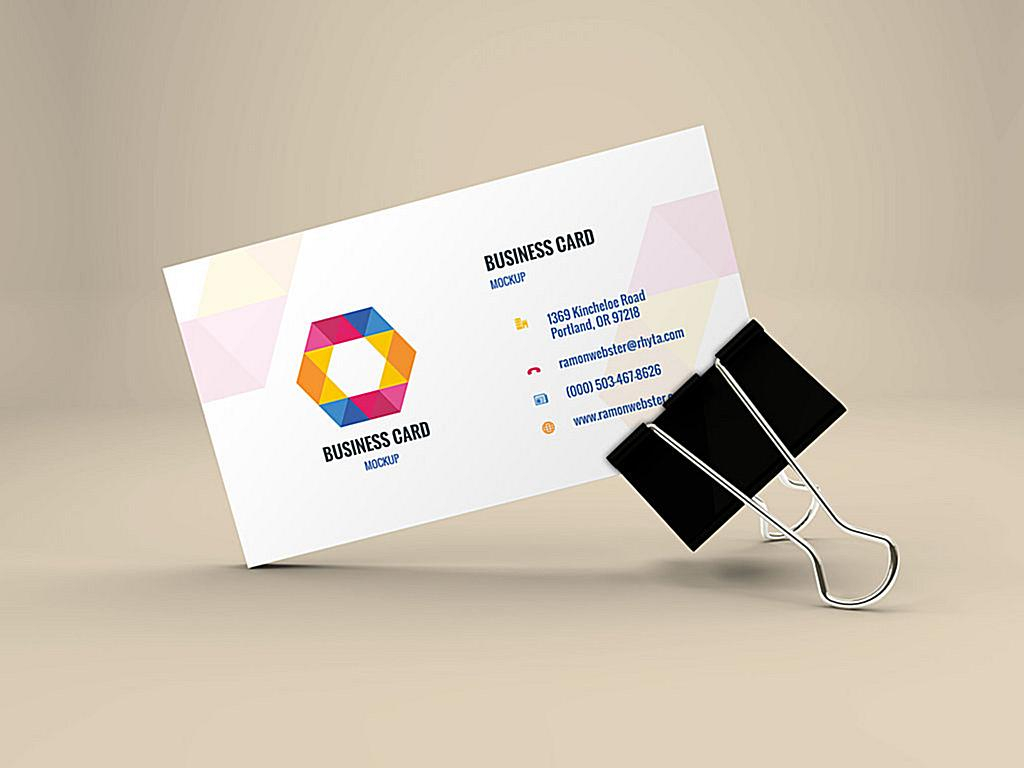 Top 26 Free Business Card Psd Mockup Templates In 2019 In Name Card Design Template Psd