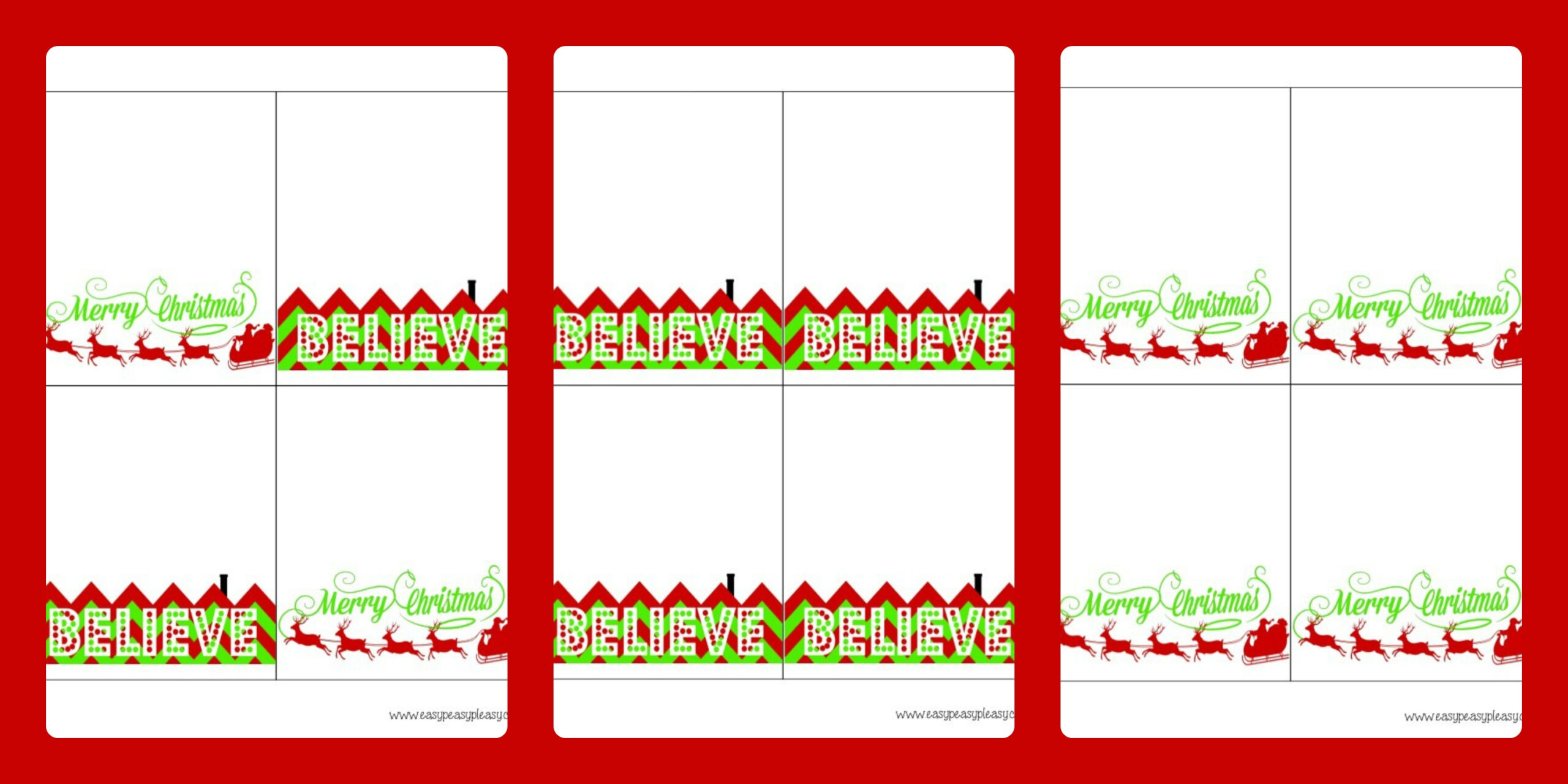 Treat Bag Printables For Christmas – Christmas Printables For Goodie Bag Label Template