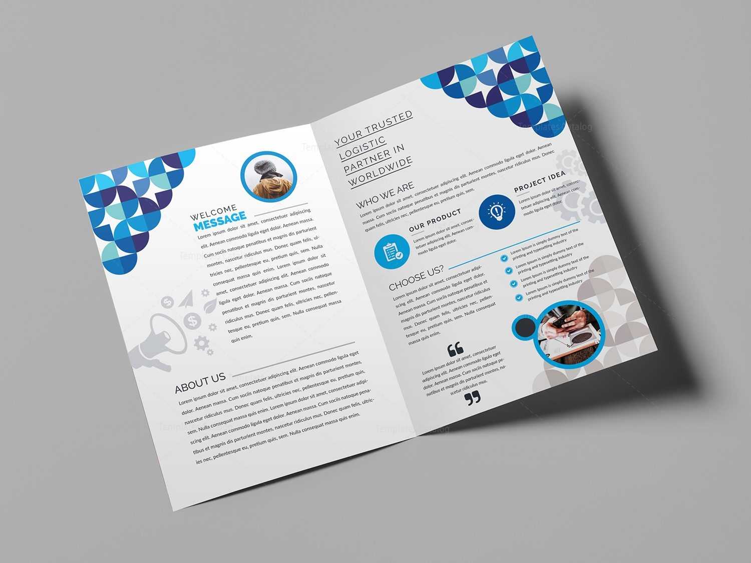 Two Fold Brochure Templates – Colona.rsd7 Inside Half Page Brochure Template