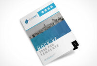 Us Letter Size Bi-Fold Brochure Cover Psd Mockup - Psd Mockups throughout Letter Size Brochure Template