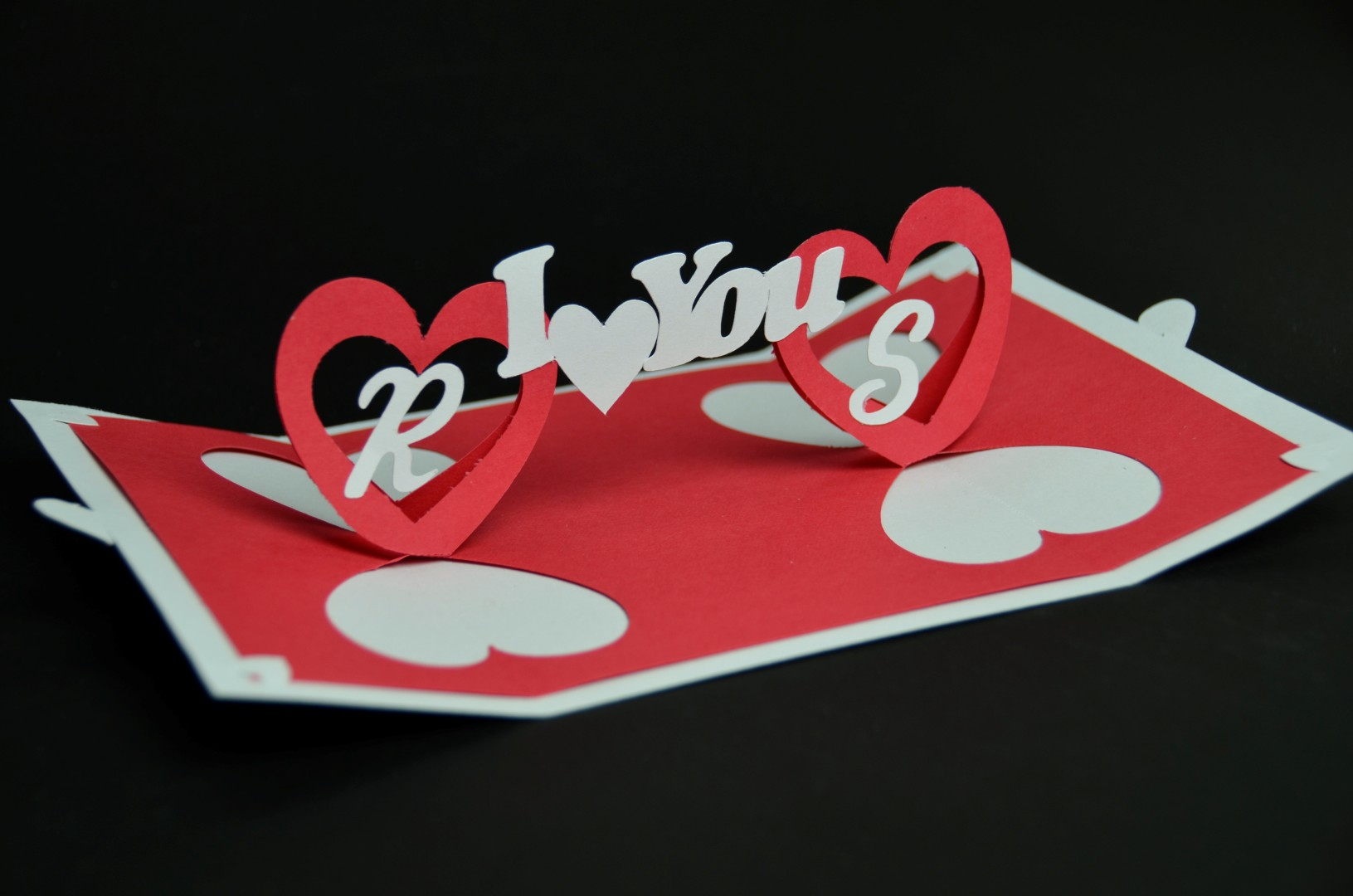 Valentine's Day Pop Up Card: Twisting Heart – Creative Pop Pertaining To I Love You Pop Up Card Template