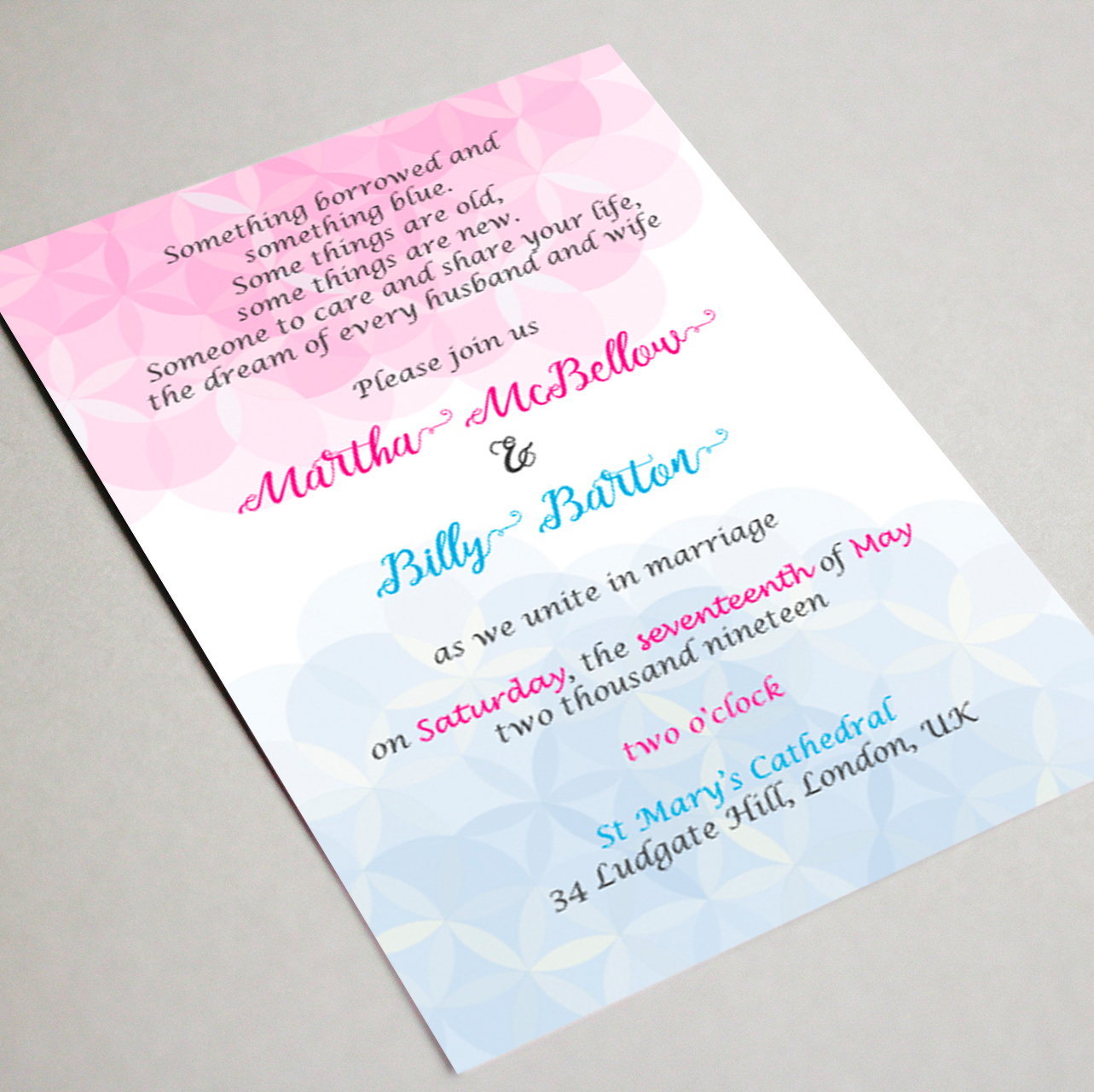 Wedding Invitation Card Template 🎔 "flower Of Life" In Invitation Cards Templates For Marriage
