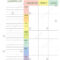 Weekly Menu Planner Template Meal Schedule Stock Vector Throughout Menu Schedule Template