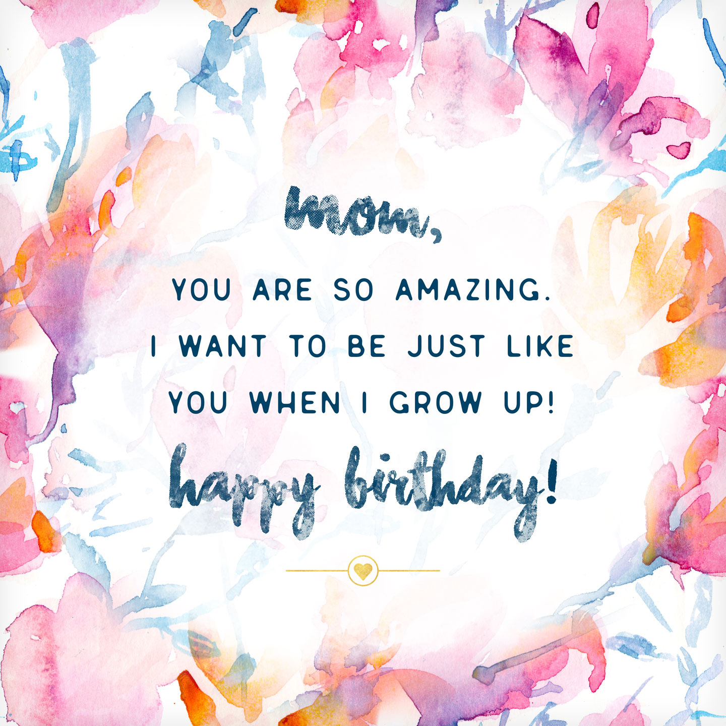 What To Write In A Birthday Card: 48 Birthday Messages And Throughout Mom Birthday Card Template
