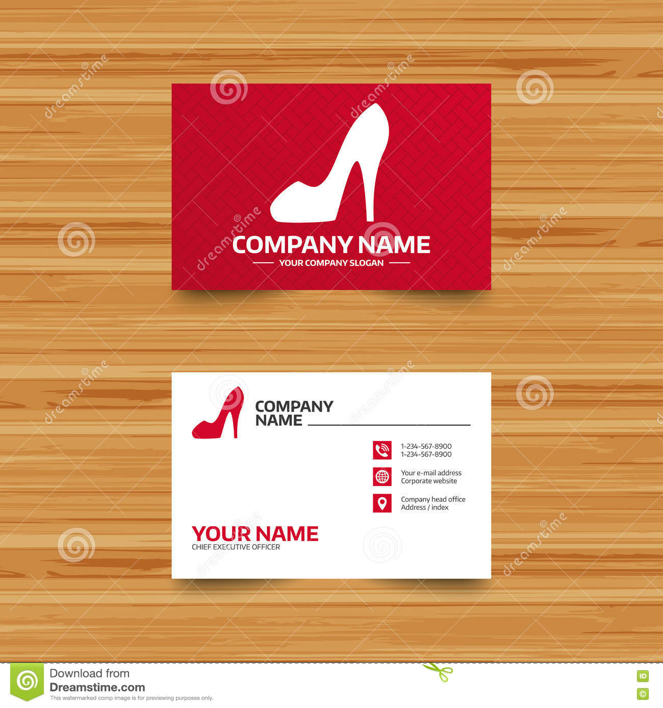 Women's Shoe Sign Icon. High Heels Shoe. Stock Vector With Regard To High Heel Template For Cards