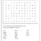 Word Search Puzzle Generator Within Making Words Template